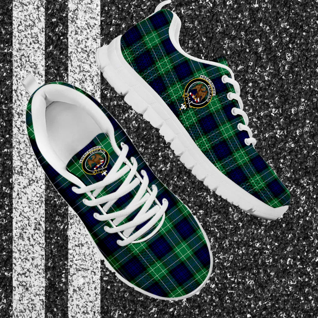 Abercrombie Tartan Sneakers with Family Crest