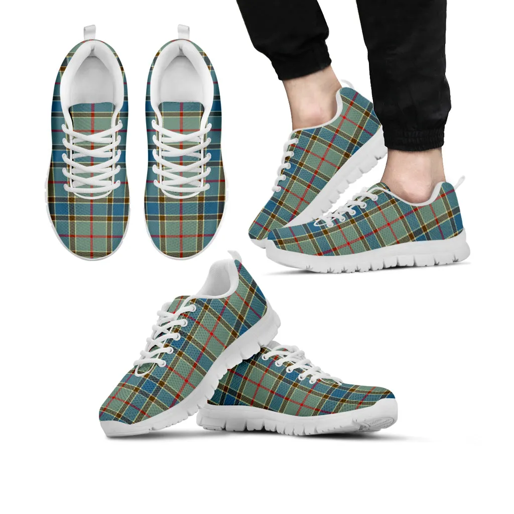 Balfour Blue Tartan Sneakers