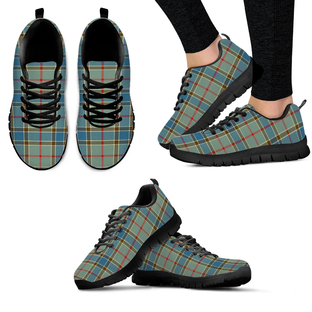 Balfour Blue Tartan Sneakers