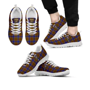 Balfour Tartan Sneakers with Family Crest