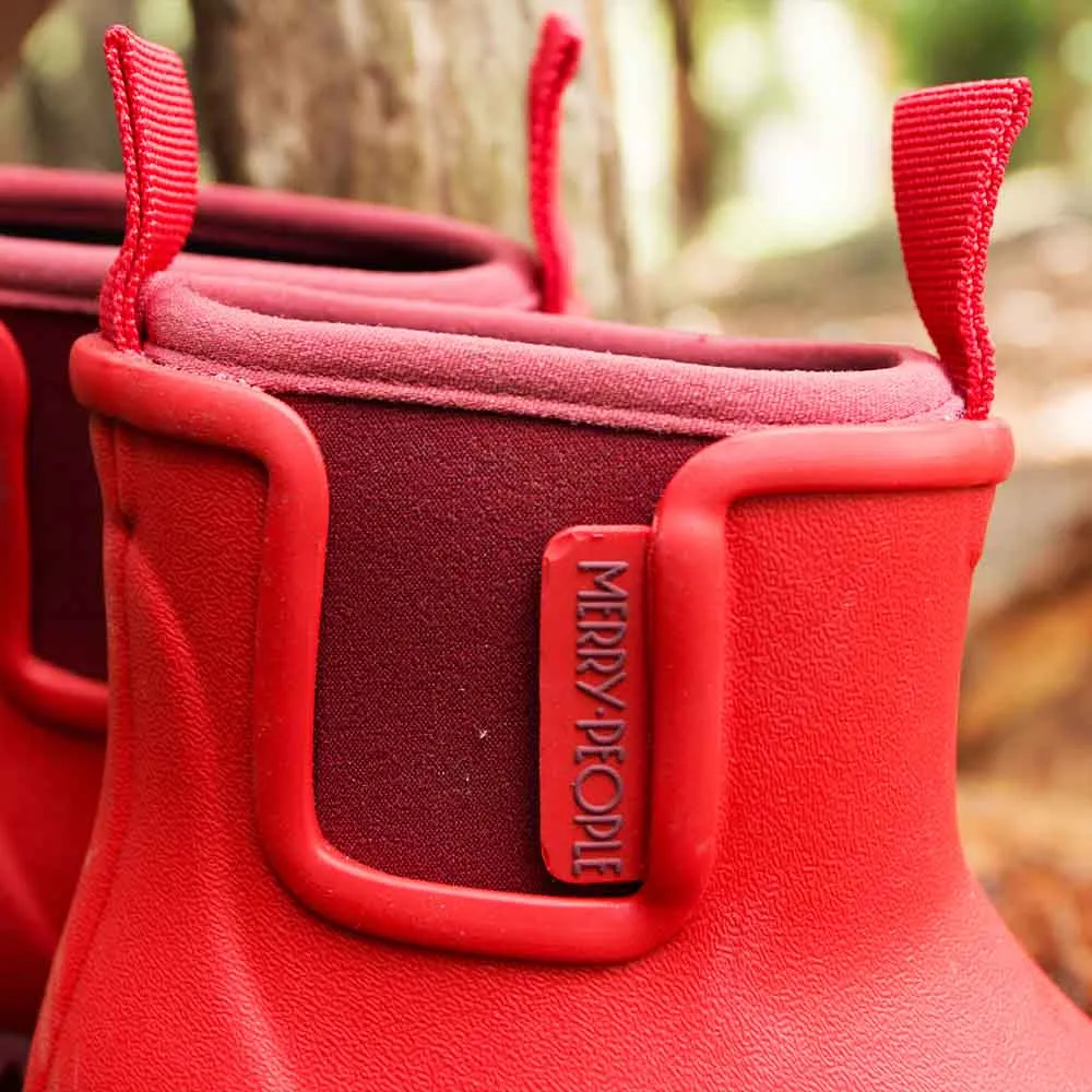 Bobbi Kids Rain Boot // Chilli Red