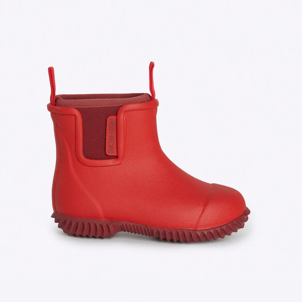 Bobbi Kids Rain Boot // Chilli Red