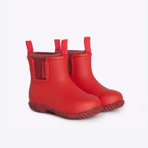 Bobbi Kids Rain Boot // Chilli Red