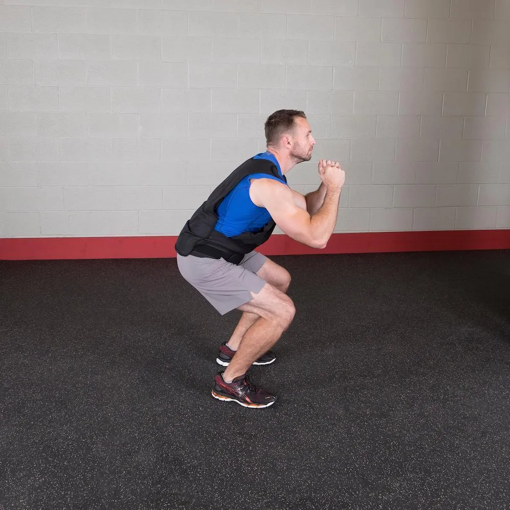 Body-Solid Tools Weighted Vest | Strength and Conditioning Vest