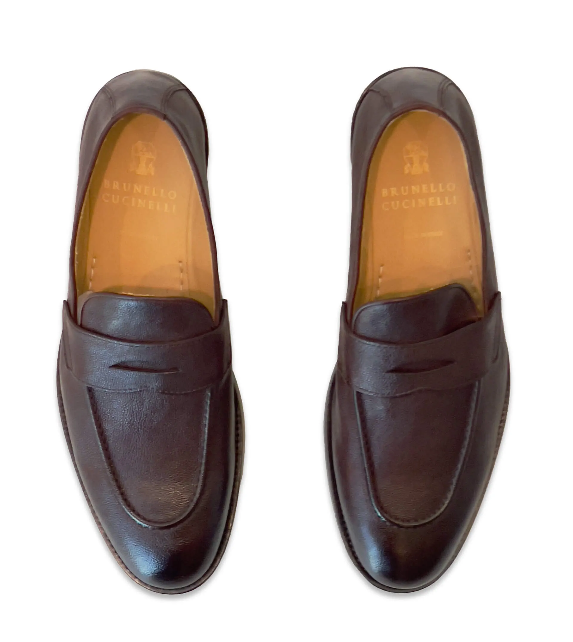 BRUNELLO CUCINELLI Leather Loafers  Colors