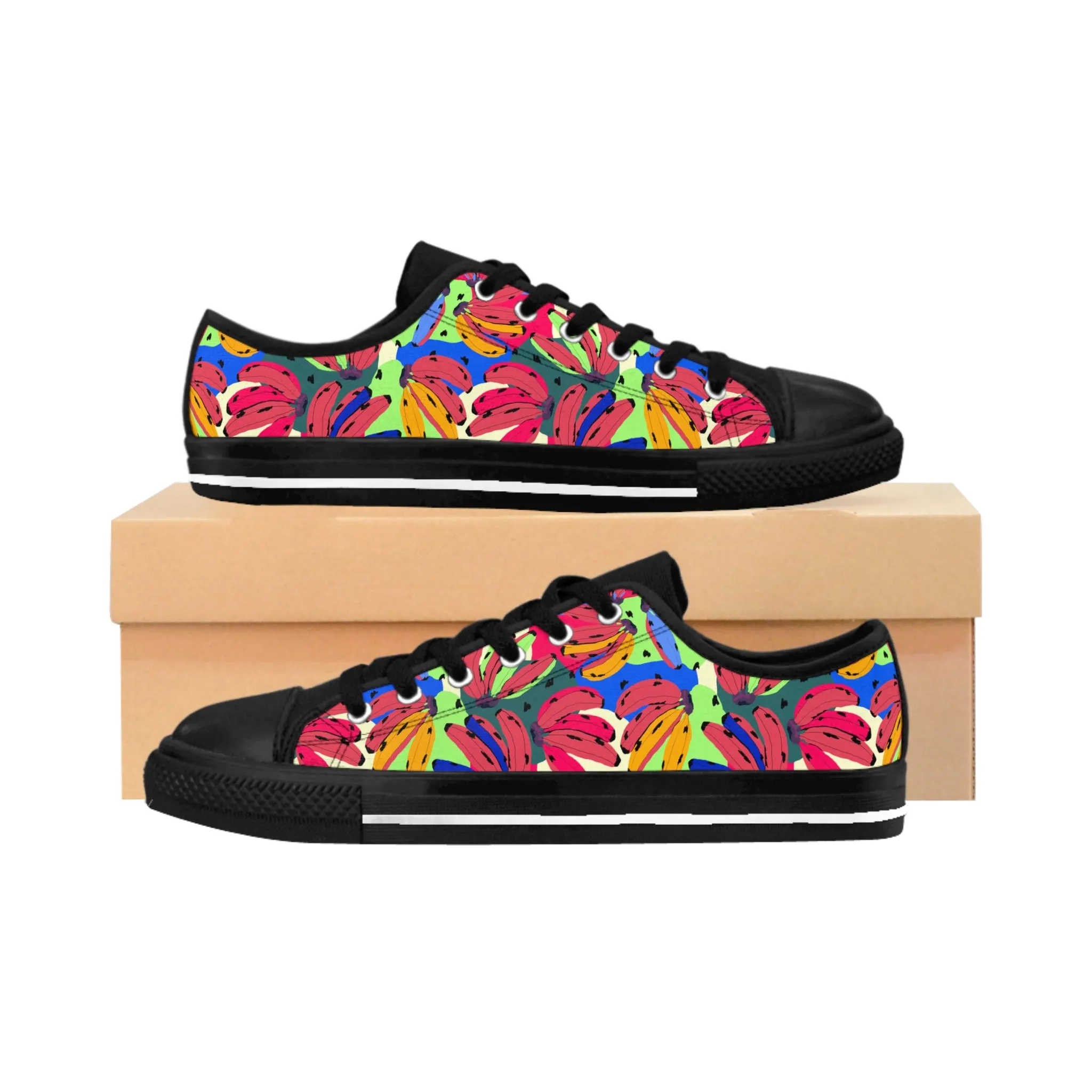 Colorful Bananas Men's Sneakers