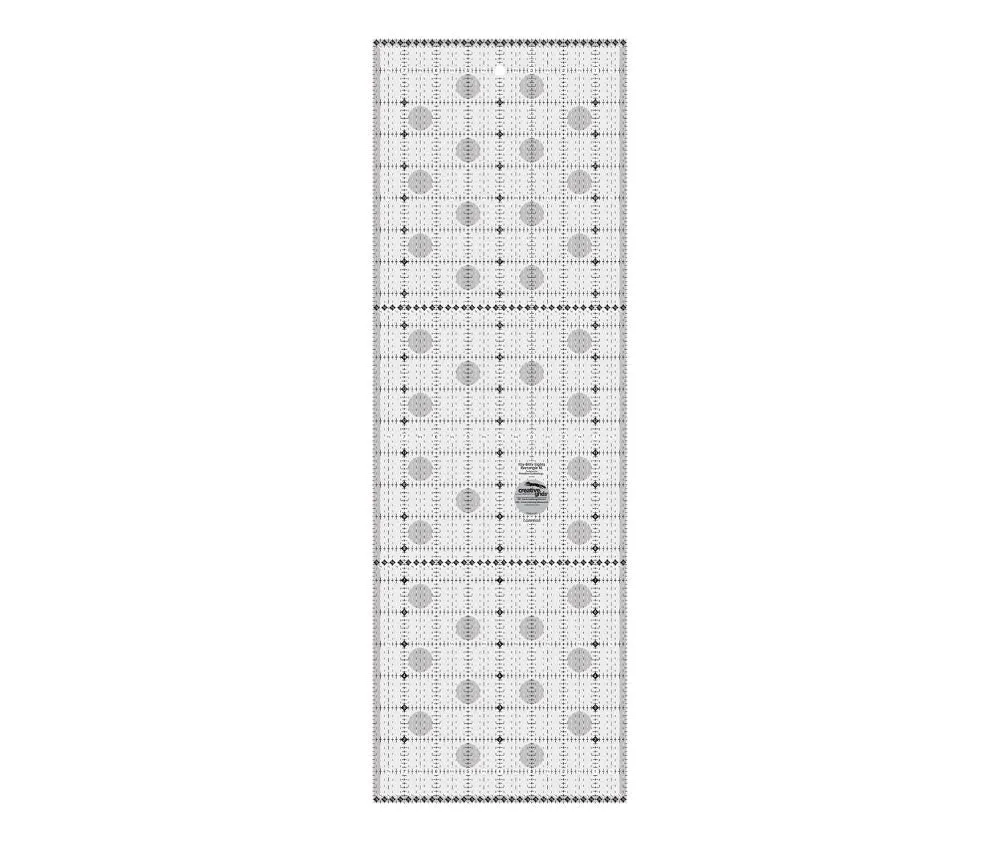 Creative Grids Itty-Bitty Eights 8" x 24" Rectangle XL Quilt Ruler