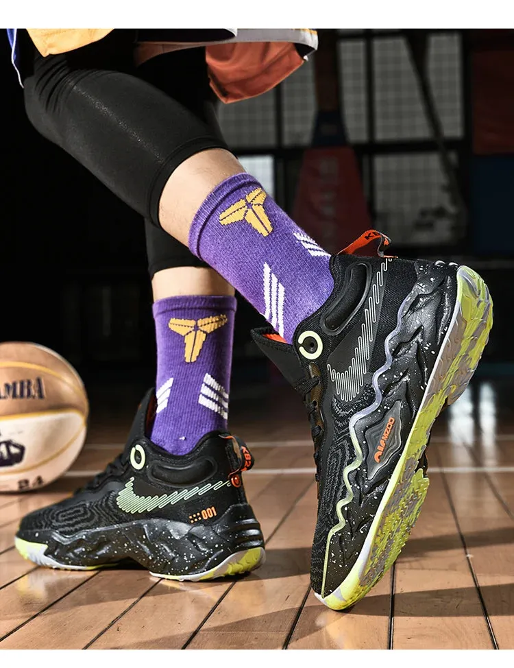 Cross-Border Large Size Basketball Shoes, Wear-Resistant Combat Sneakers