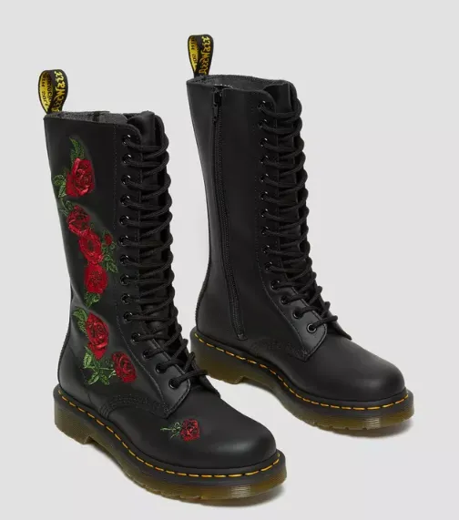 DR. MARTENS 1914 VONDA FLORAL ROSE