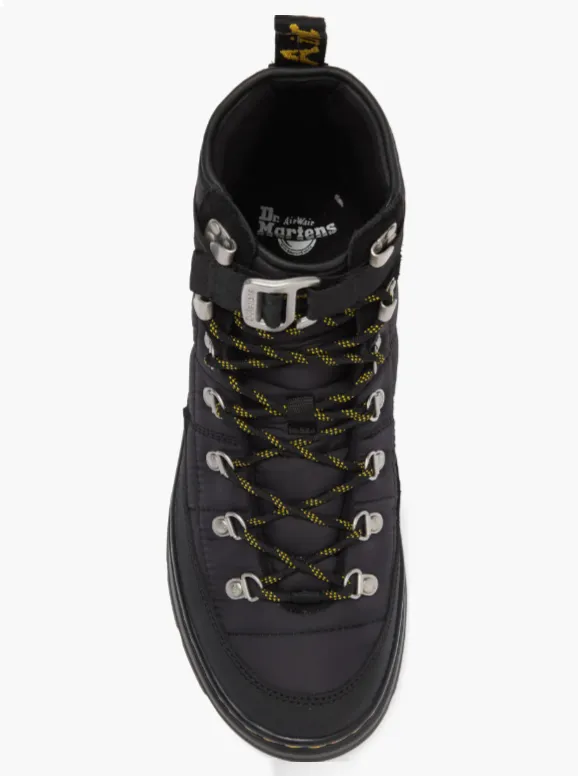 DR. MARTENS COMBS TECH QUILTED BLACK