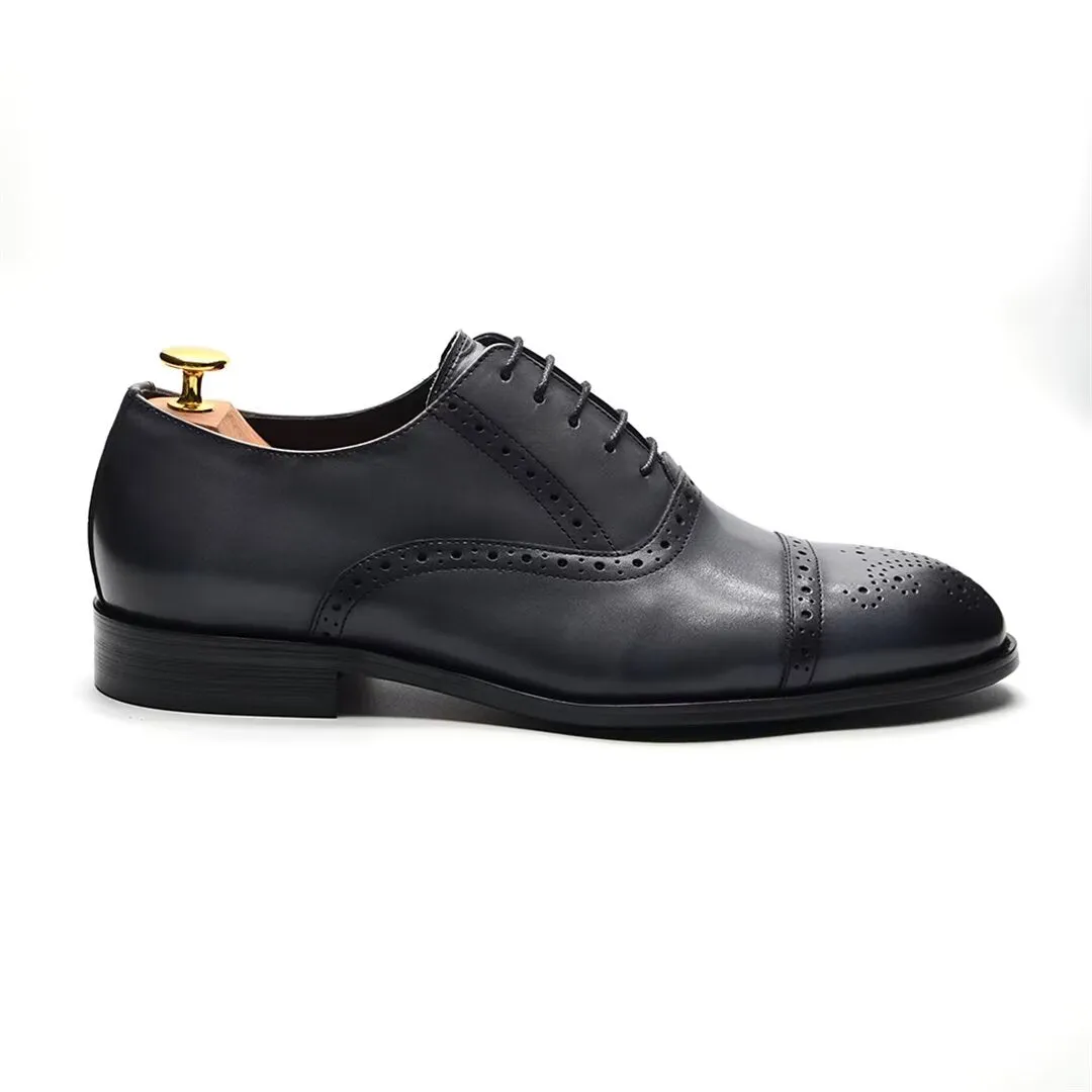 Elite Urban Lace-Up Leather Dress Shoes