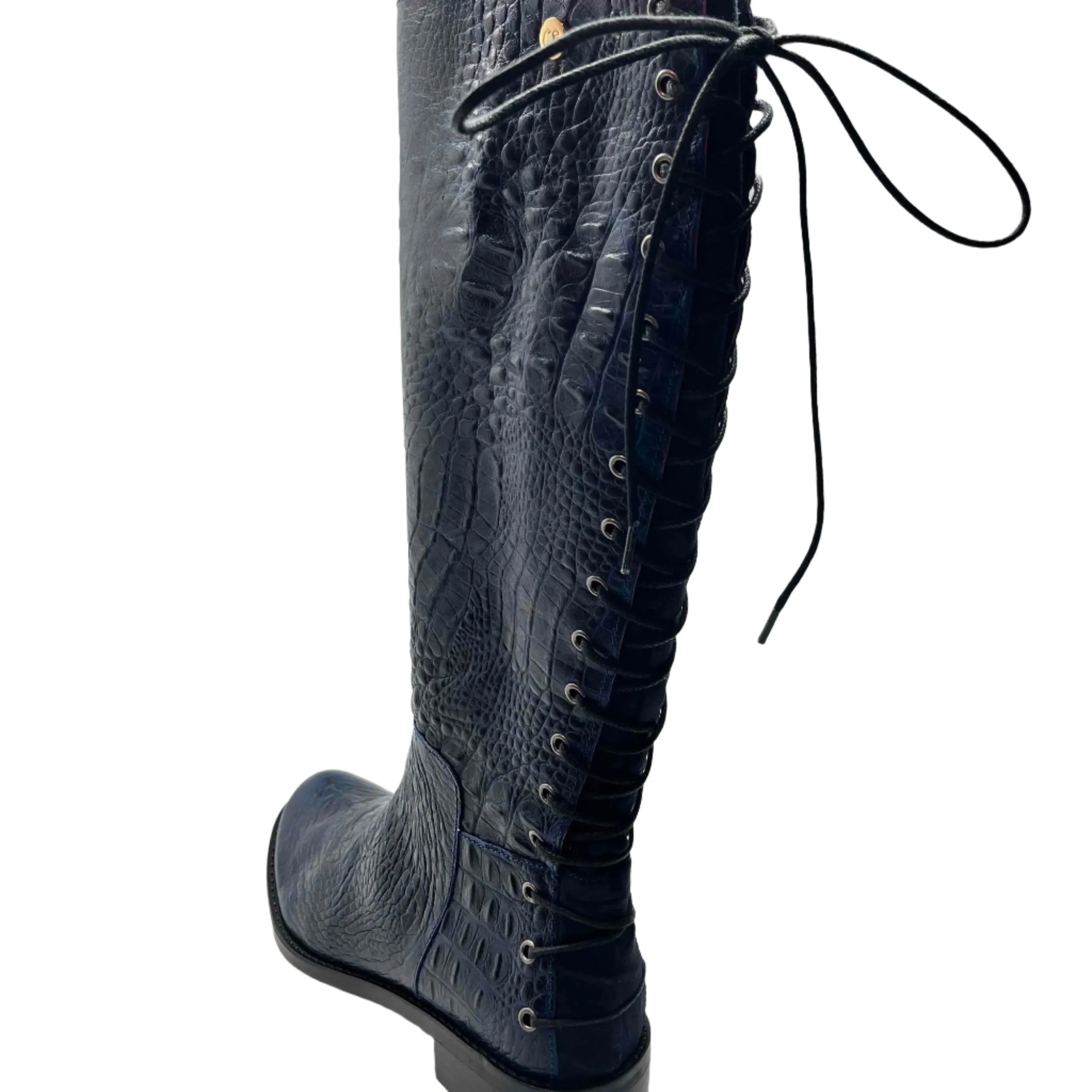 Empire - Navy long leg boot