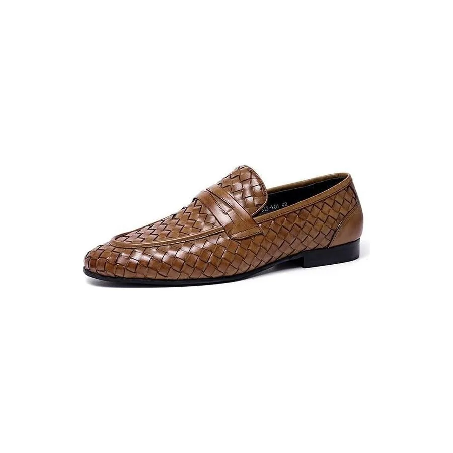 ExoticLux Comfortable Slip-On Leather Loafers