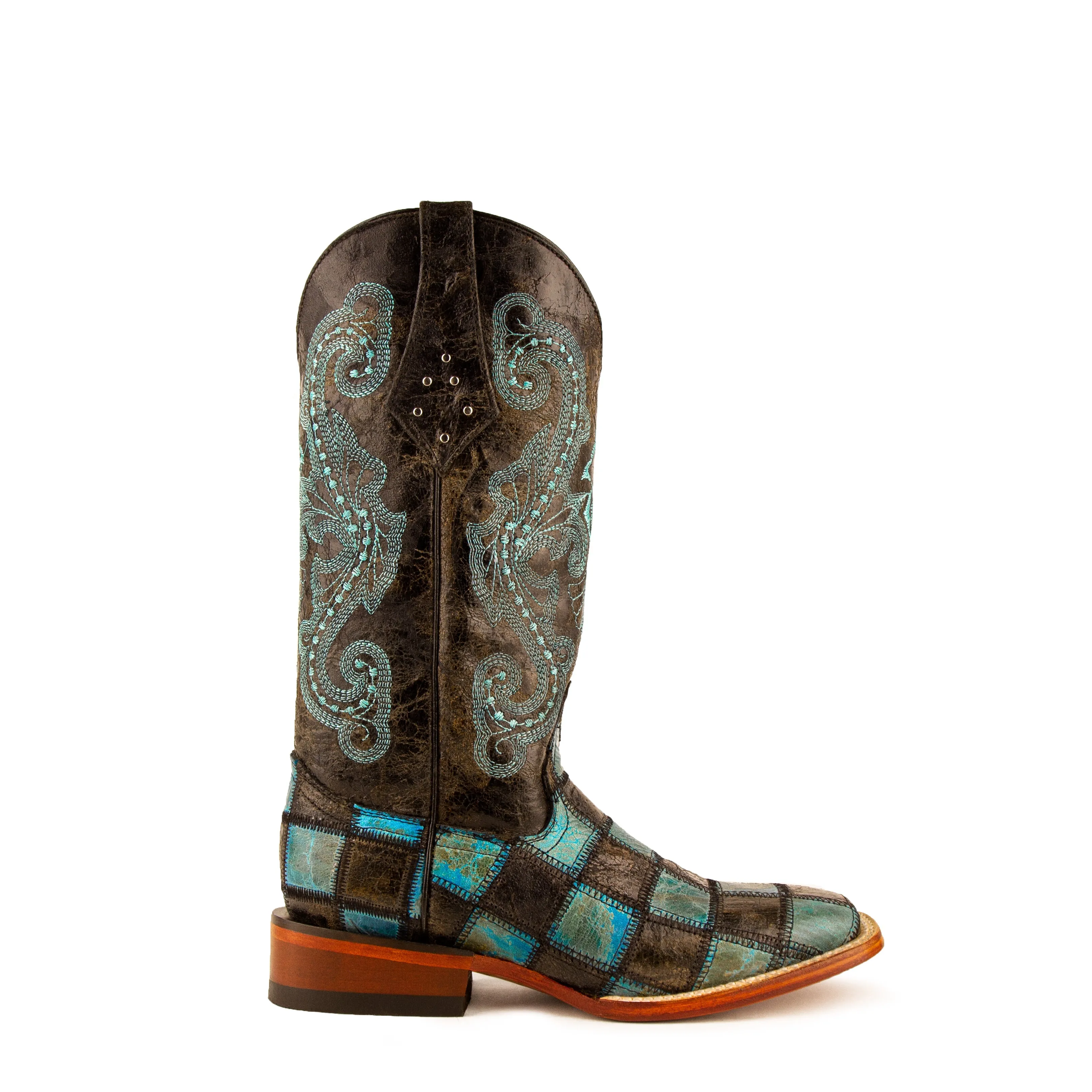 Ferrini USA Patchwork Ladies' Boots