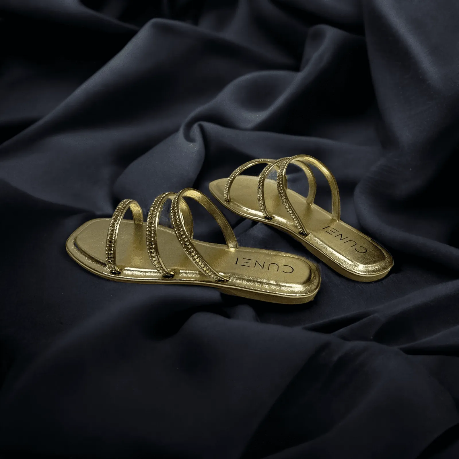 Golden Shimmer Flats