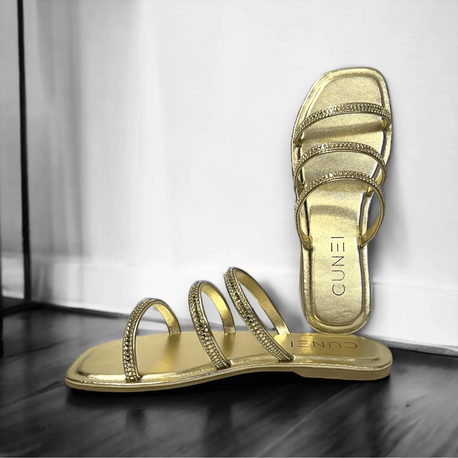 Golden Shimmer Flats