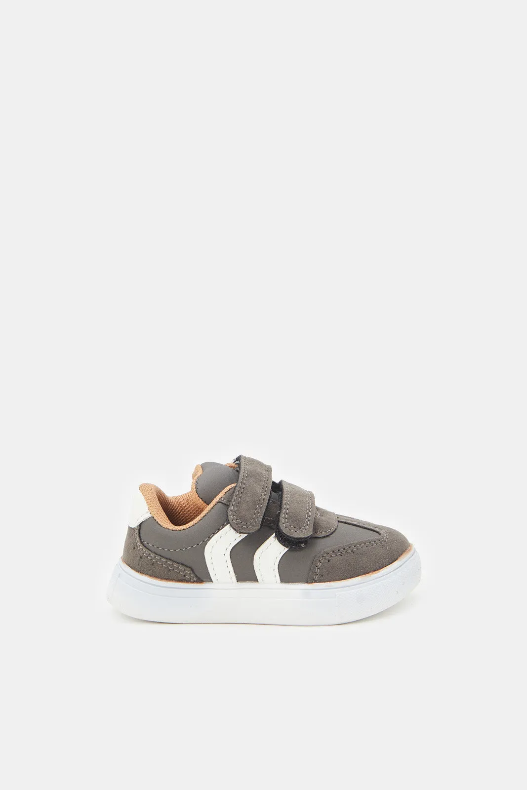 Infant Boys Grey Chunky Trainer