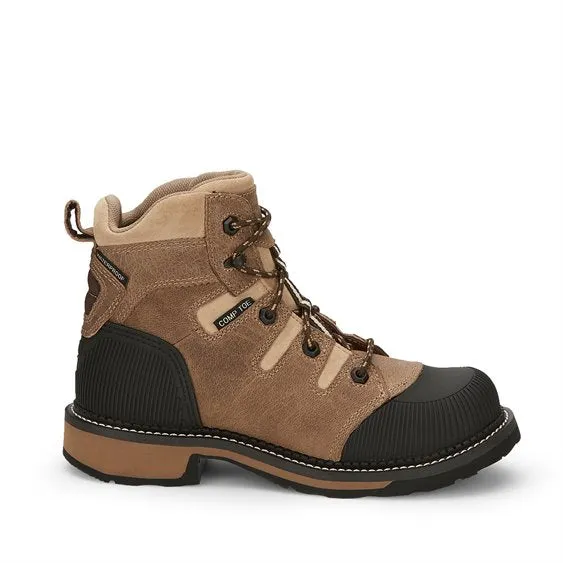 JUSTIN WOMEN'S CLAUDETTE NANO COMPOSITE TOE WORK BOOT - WKL996