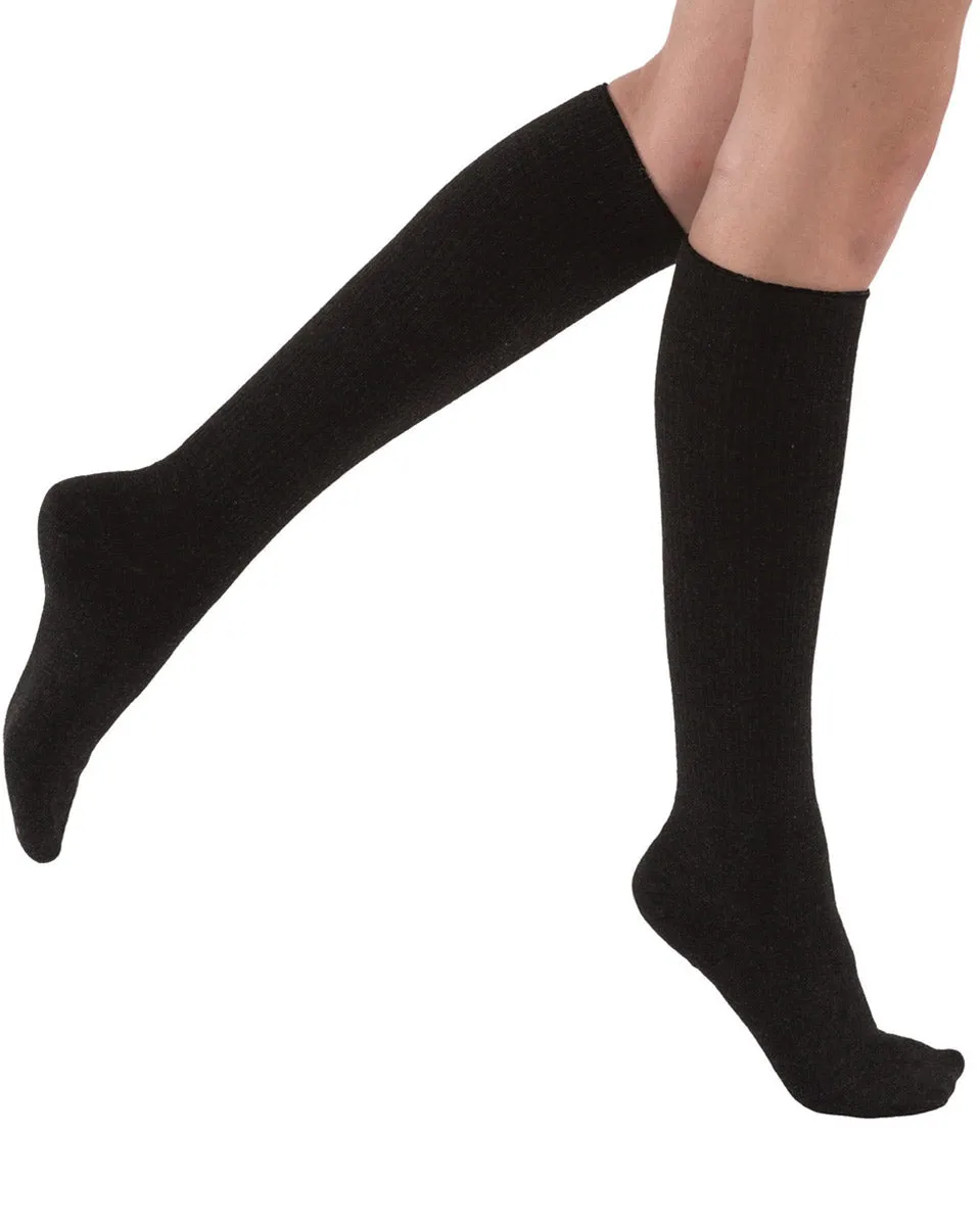 Juzo Attractive  Sheer 2101 Closed Toe Knee Highs 20-30 mmHg