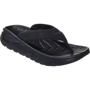 Men's HOKA Ora Recovery flip-flops, Black/Dark Gull Gray