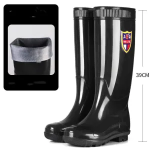 Men's Thick Labor Protection Rain Boots