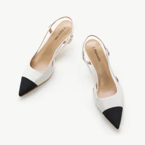 Pointed Toe Slingback Pumps