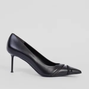 SERGIO LEVANTESI PUMPS GANA5 CALF NERO BLACK