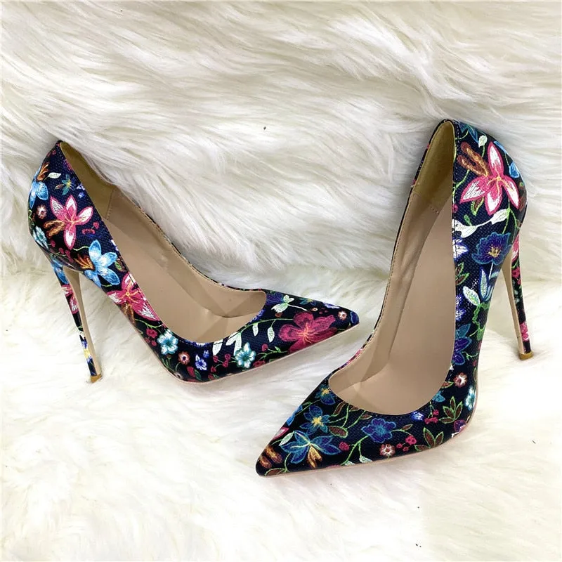 TEEK - Garden Floral Pumps