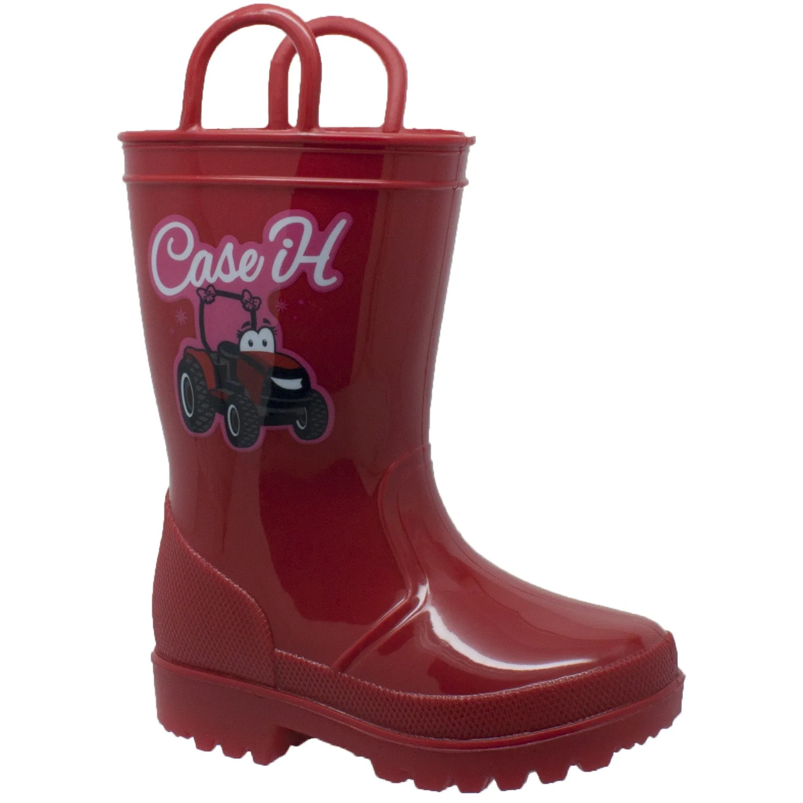 Toddler's PVC Boot with Light-Up Outsole Red - CI-5011