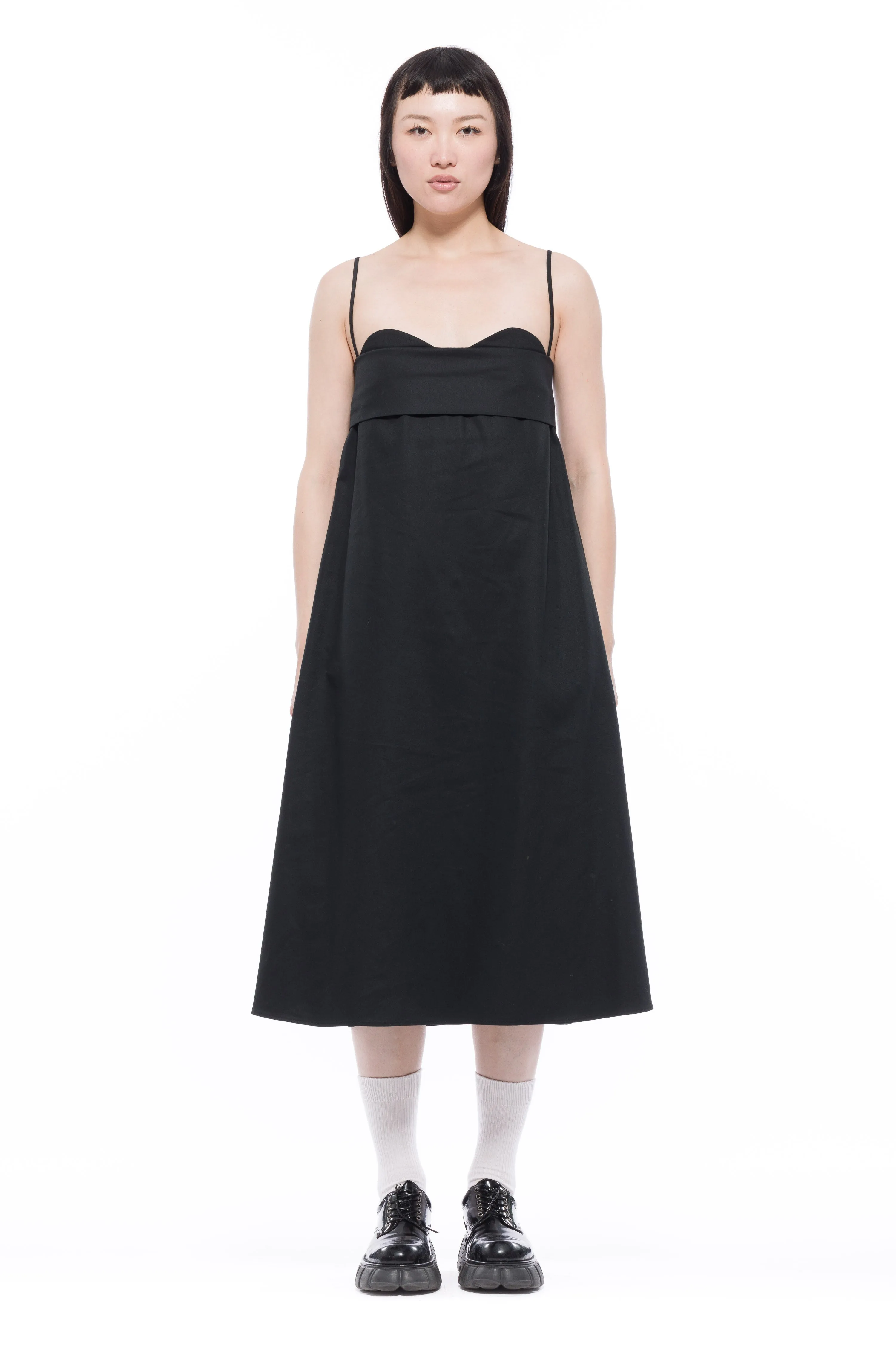 Verona Dress 3.0 Long - Organic Cotton Twill