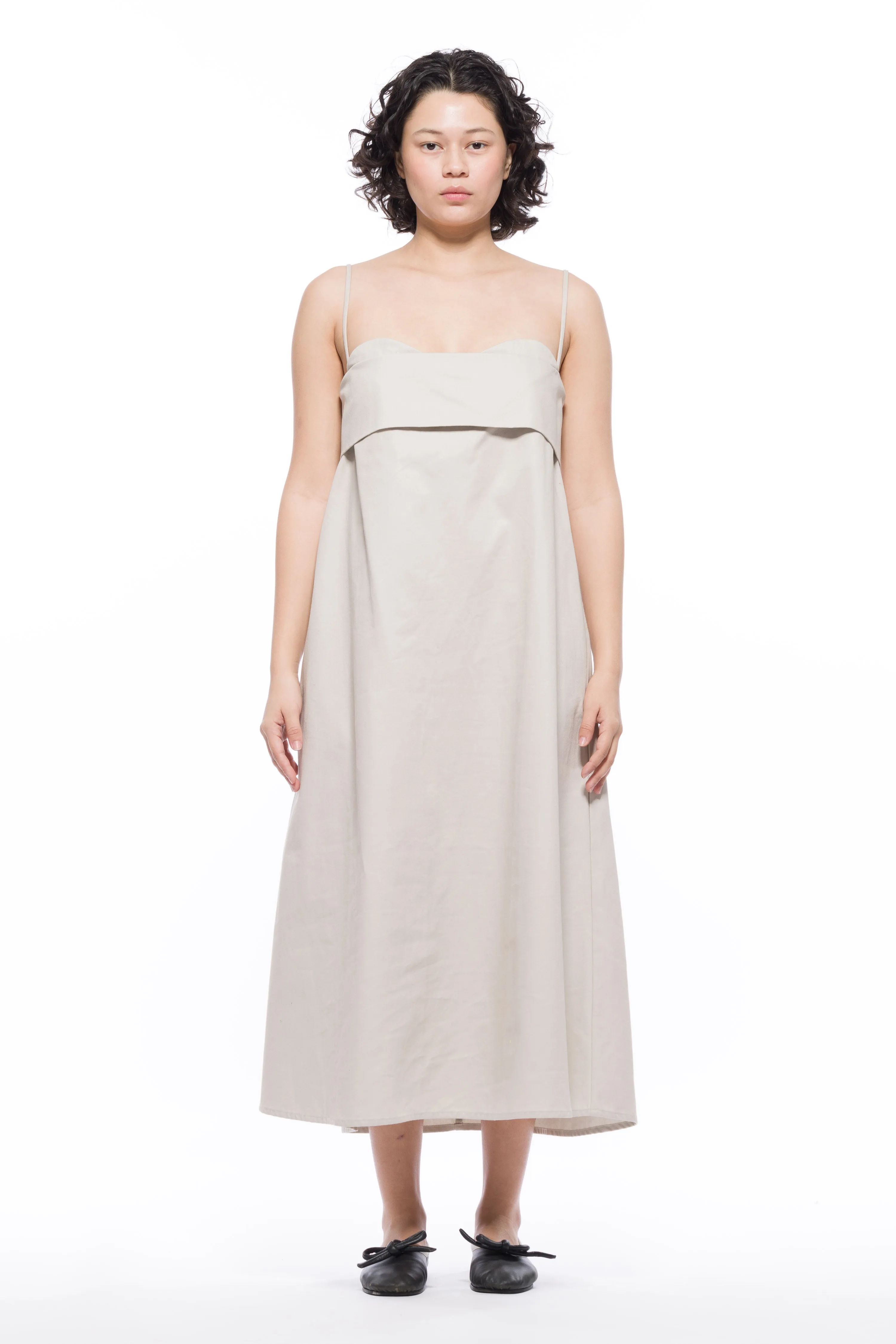 Verona Dress 3.0 Long - Organic Cotton Twill