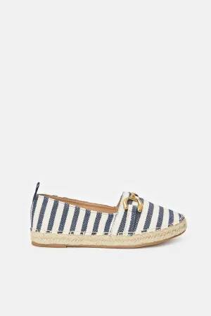 Women Assorted Striped Espadrille