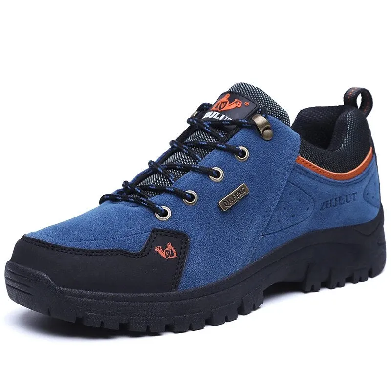 Women Summer Winter Classics Hiking Shoes Leather Sneakers Trendy Comfortable Waterproof Shoes - WHS50185